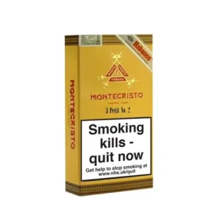 Montecristo No.2 Havana Cuban Petit Tubos (3 cigars)
