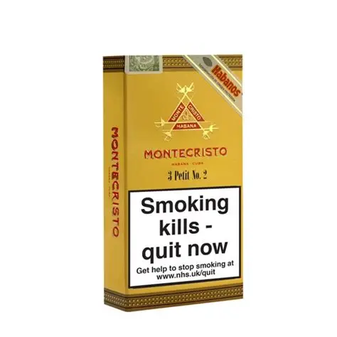 Montecristo No.2 Havana Cuban Petit Tubos (3 cigars)