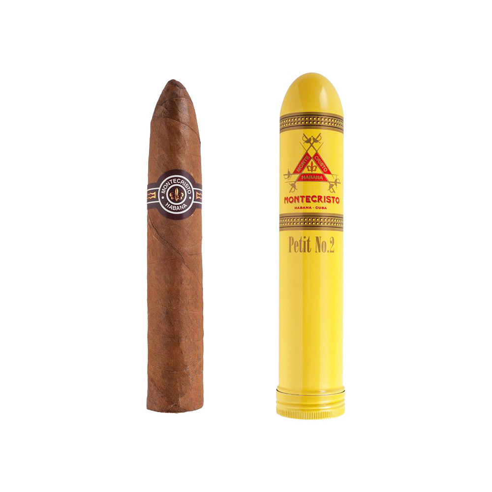 Montecristo No.2 Havana Cuban Petit Tubos (single)