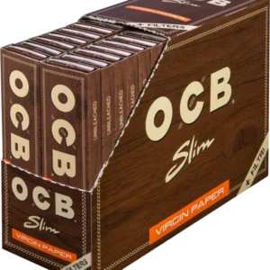OCB Virgin Slim King Size Cigarette Papers (with tips)
